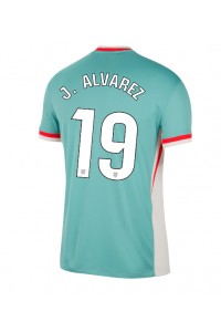 Fotbalové Dres Atletico Madrid Julian Alvarez #19 Venkovní Oblečení 2024-25 Krátký Rukáv